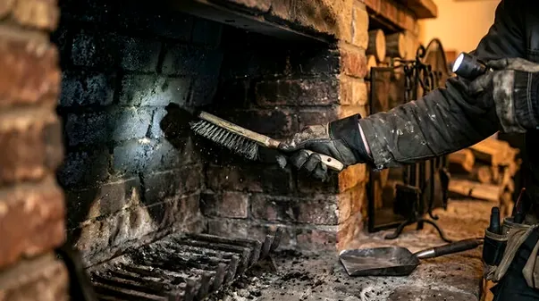 Firebox cleaning in Highland Creek